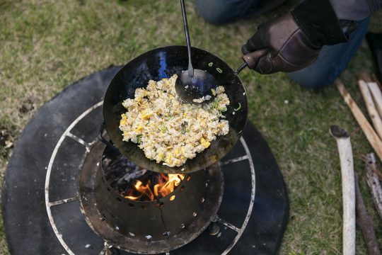 焚火パラパラ炒飯セット