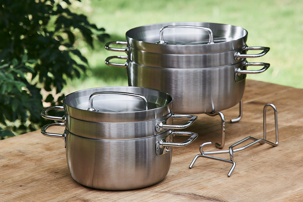 ビタクラフトからステンレスダッチオーブンが登場。全面5層構造の深鍋