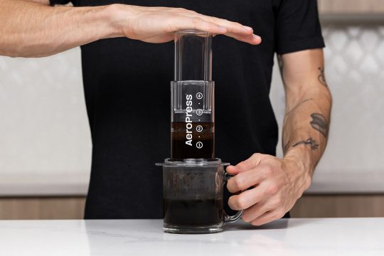 AeroPress Coffee Maker Clear